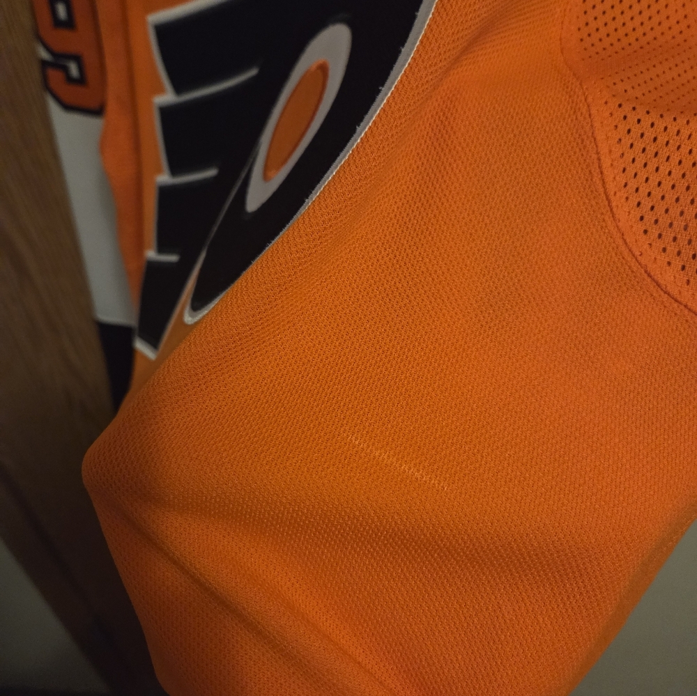 Adidas Philadelphia Flyers Nolan Patrick Jersey Sz 50 Medium Men's NHL - Picture 7 of 14